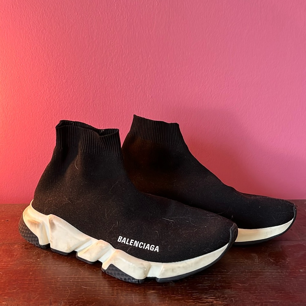 Balenciaga Speed Knit High Top Sneakers